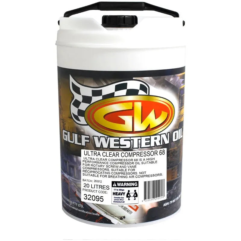 Gulf Western - Ultra Clear Compressor VG68 20L | 32095