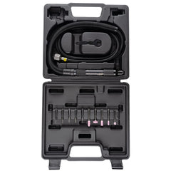 Ingersoll Rand - Air Pencil Grinder - 3x Stylus Tips - TPU Grip Kit - 5x Mounted Points & 5x Burrs + Case. Straight | 320PGK