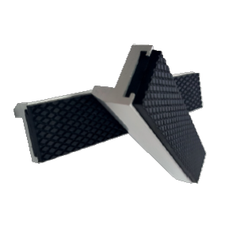 Dawn Tools - Aluminium Soft Jaws - Magnetic - 125mm(Rubber Inserts) | 32125