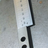 Toledo - 300mm Flush End Rule Stainless Steel | 321998