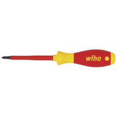 Wiha - Screwdriver, Phillips Ph2 x 100mm, Softfinish, VDE 1000V Insulated | WH-38013