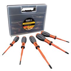 Klein Tools - VDE INSULATED SCREWDRIVER 5 PIECE SET | A-32268-INS