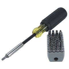 Klein Tools - MAGNET SCREWDRIVER WITH 32-PC BIT SET | A-32510