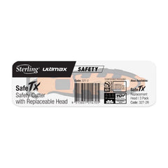 STERLING SafeTX Safety Cutter with Replaceable Head | 327-2