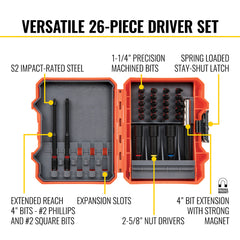 PRO IMPACT POWER BIT SET. 26 PIECE | A-32799