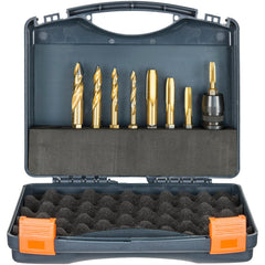 ALPHA VersaDrive TurboTip Drill Bit, 6.8, 8.5, 10.5, 14mm & ImpactaTaps, M8, M10, M12, M16 c.w 1/2in Impact Adapter | 328015-SET1