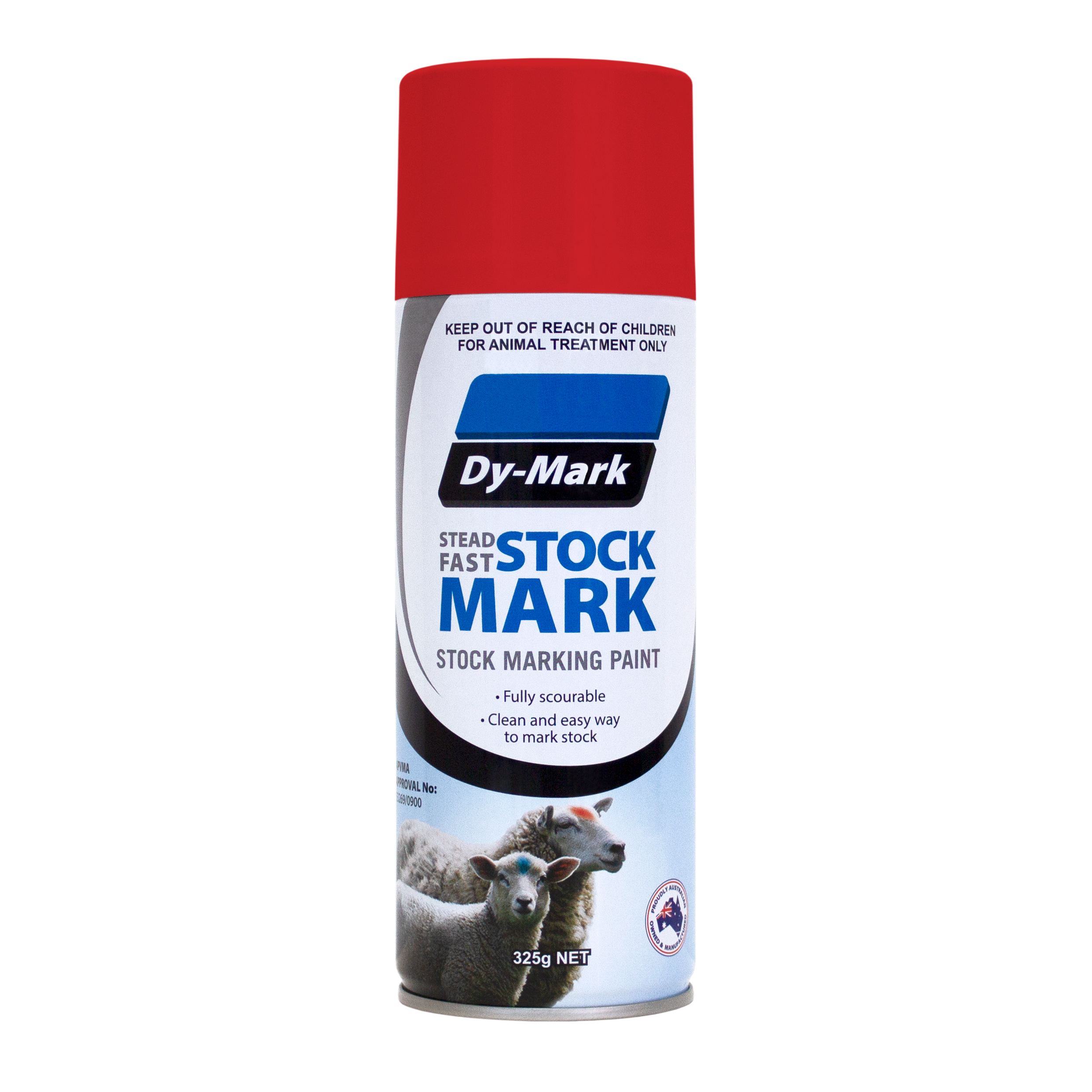 Dy-Mark - Steadfast StockMark Red | 32SB1702