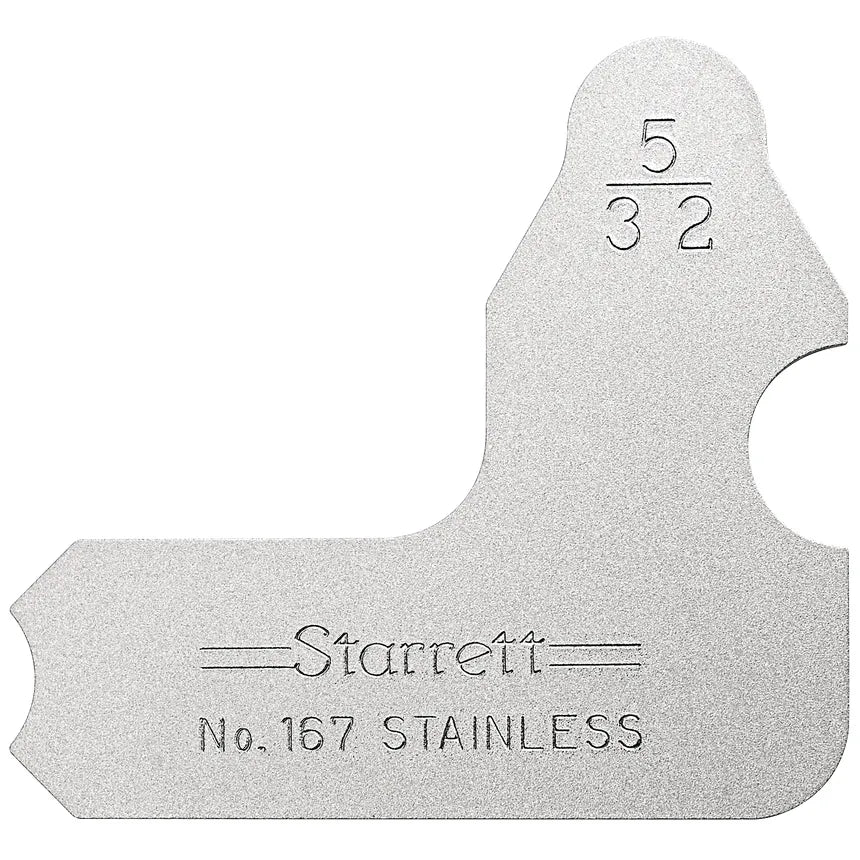 Starrett - Radius Gauge 5/32in | 167-5/32