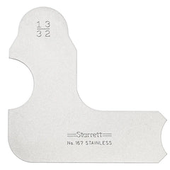 Starrett - Radius Gauge 13/32in | 167-13/32