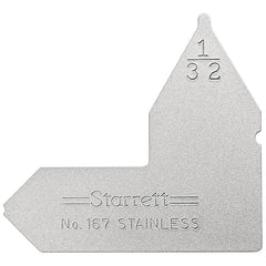 Starrett - Radius Gauge 1/32in | 167-1/32