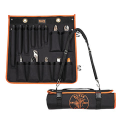 Klein Tools - 1K INS UTIL TOOL KIT ROLLUP POUCH 13PC | A-33525SC