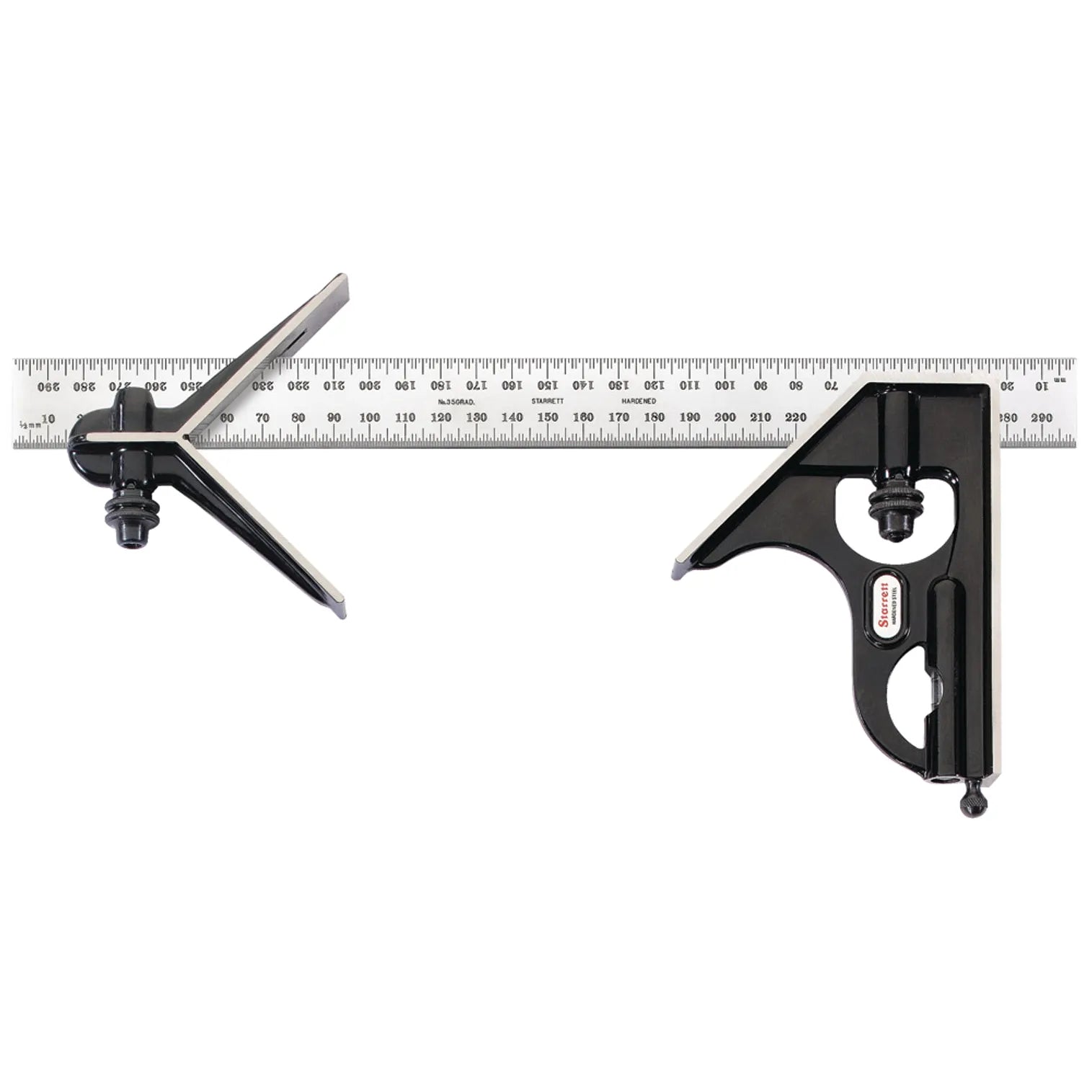 Starrett - Combination Square 300mm Metric Center Head | 33MHC-300