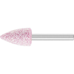 PFERD - A Shape 1/4" Shank Aluminium Oxide - Pink - O Hardness A12 6.3 AR 30 O 5 V | 35012273 1