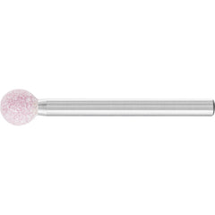 PFERD - B Shape 1/8" 3.1mm Shank Aluminium Oxide - Pink - O Hardness B125 3.1 AR 100 O 5 V | 35185270 10