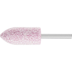 PFERD - A Shape 6mm Shank Aluminium Oxide - Pink - O Hardness A11 6 AR 30 O 5 V | 35511273 1