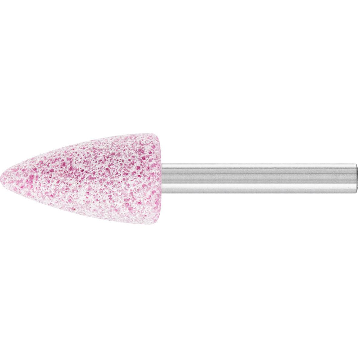 PFERD - A Shape 6mm Shank Aluminium Oxide - Pink - O Hardness A12 6 AR 30 O 5 V | 35512273 1