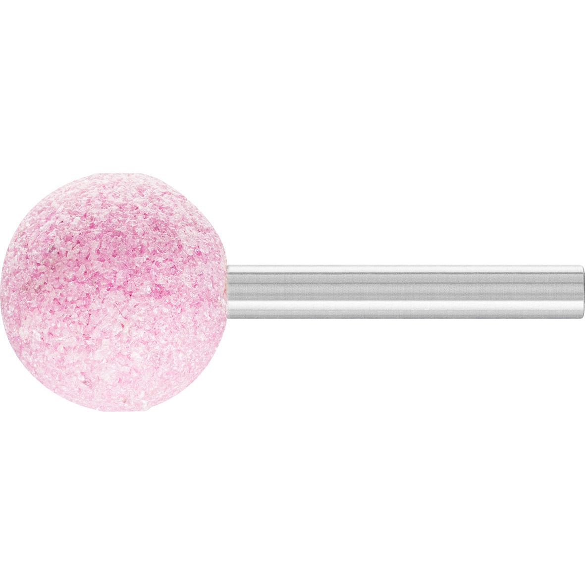 PFERD - A Shape 6mm Shank Aluminium Oxide - Pink - O Hardness A25 6 AR 30 O 5 V | 35525273 1
