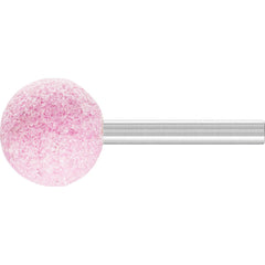PFERD - A Shape 6mm Shank Aluminium Oxide - Pink - O Hardness A25 6 AR 30 O 5 V | 35525273 1