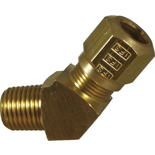 IFS - #5NAD 1/2x1/2 Airbrake 45 Deg Male Elbow Connector | 36-005D-0808
