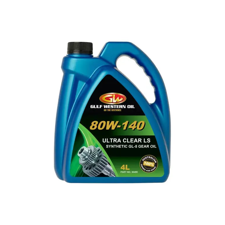 Gulf Western - Ultra Clear Gear Oil® Full Syn LS 80W-140 60L | 36055