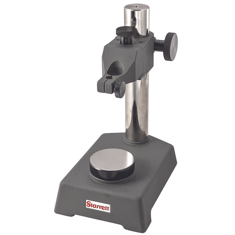 Starrett - INDICATOR STAND W/ ROUND FLAT ANVIL, 3/8 | 3671