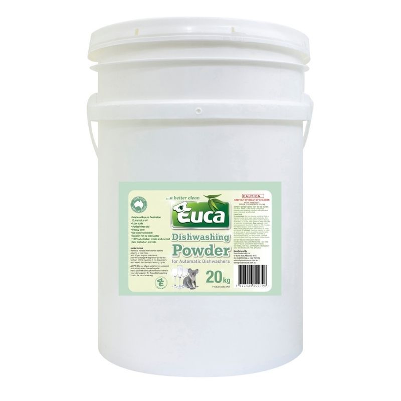 Euca - DISHWASHER POWDER EUCALYPTUS 20KG PAIL | 379T