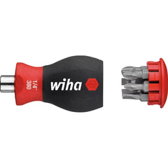 Wiha - 6 Piece Stubby Screwdriver Handle Set | WH-33738