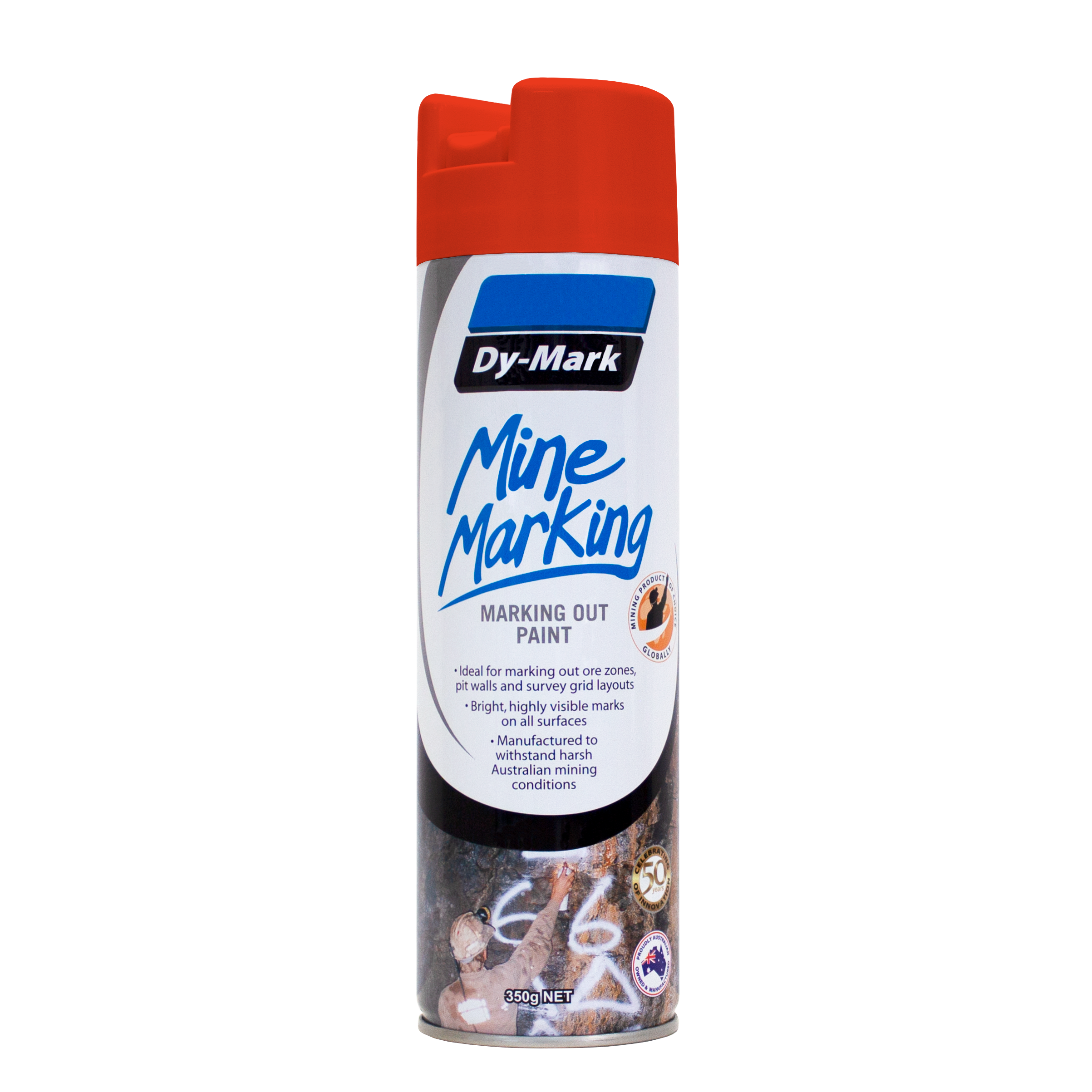 Dy-Mark - Mine Marking Vertical Orange 350g | 38033506