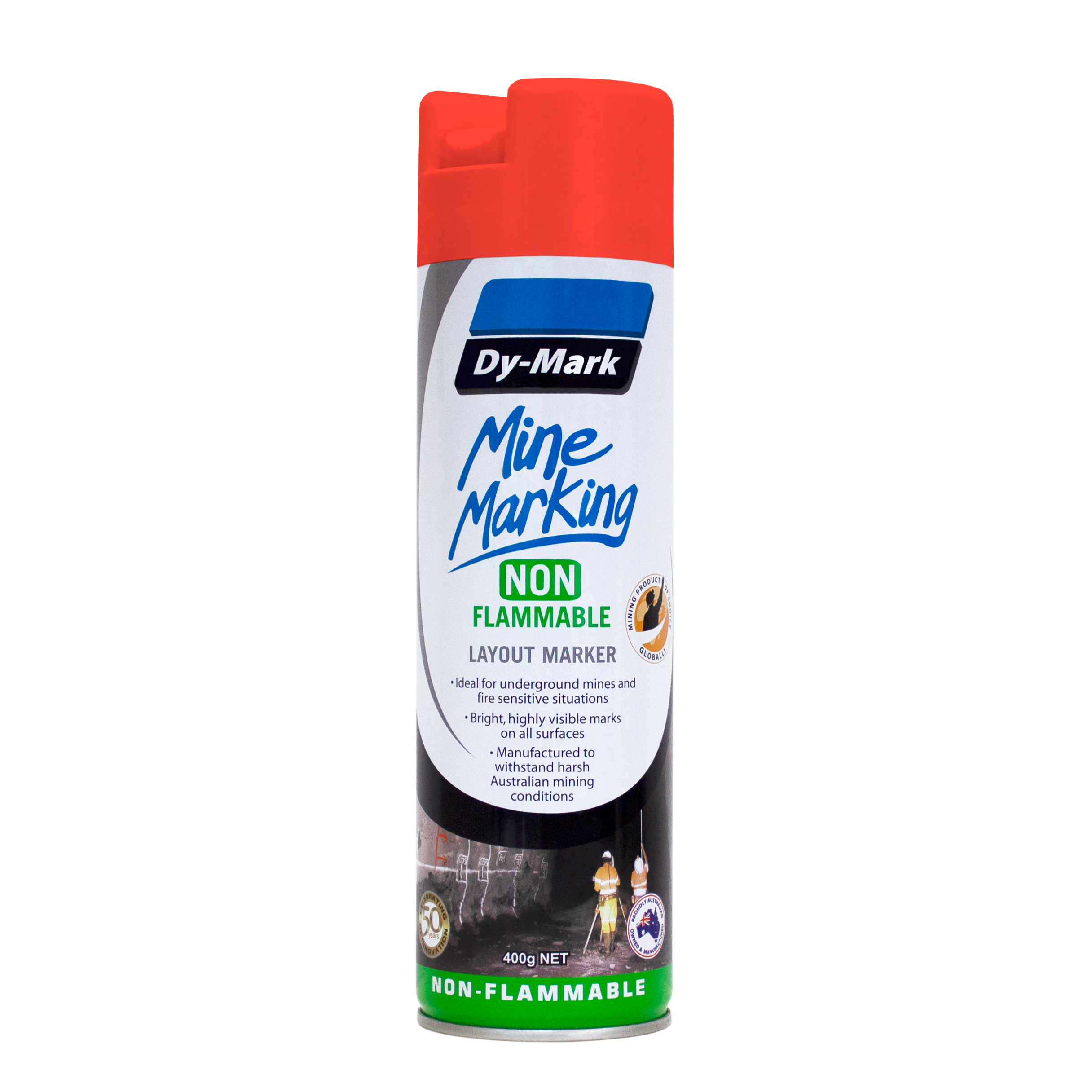 Dy-Mark - Line Marking NF Vert F/Orange 400g | 38043526