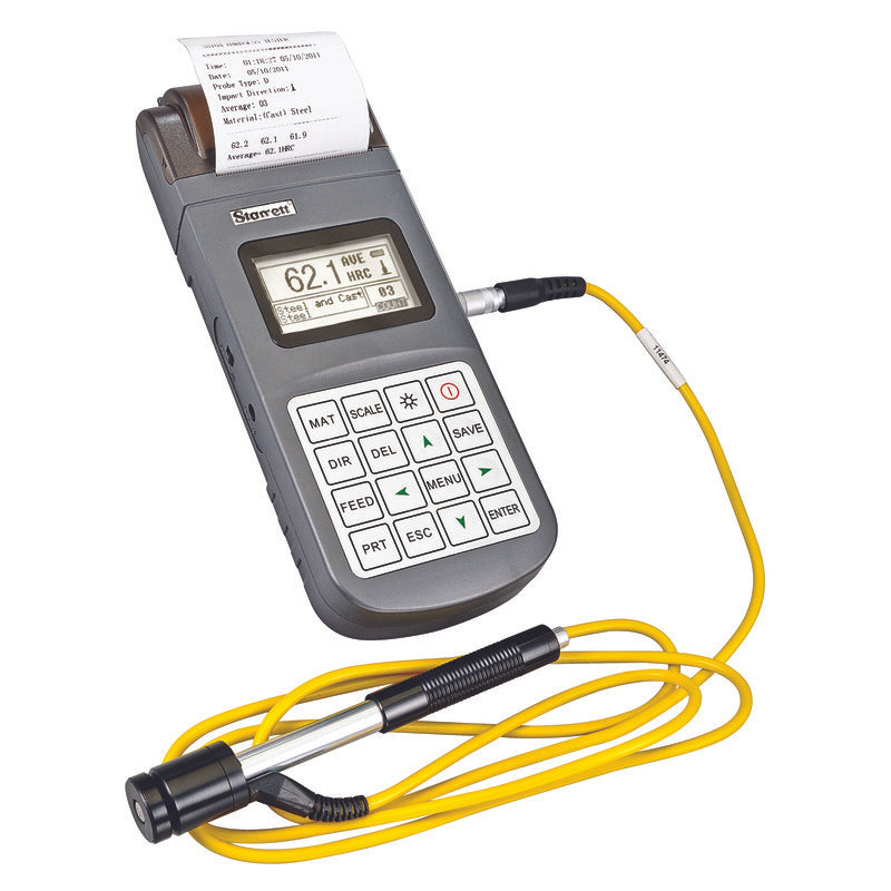 Starrett - PORTABLE HARDNESS TESTER W/ PRINTER | 3810A