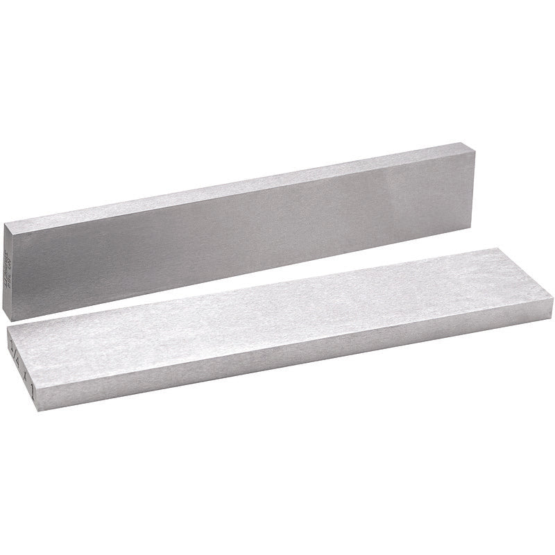Starrett - Steel Parallels/Pair: 1/4in (6mm) Thick 1in (25mm) Width | 384F