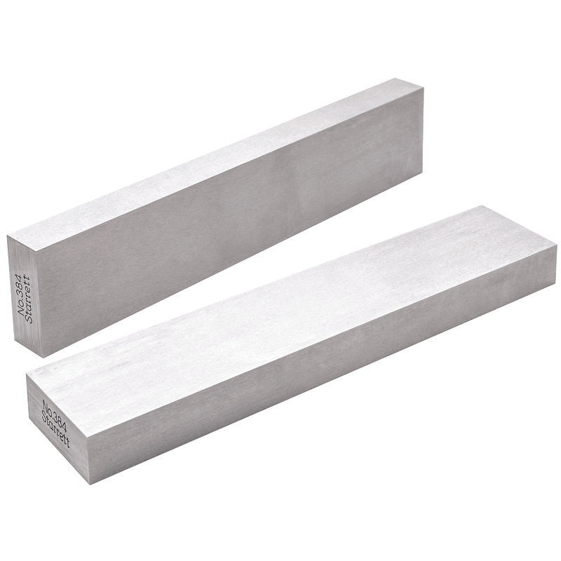 Starrett - Steel Parallels/Pair: 1/2in (13mm) Thick 1 1/4in (31mm) Width | 384Y