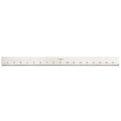 Starrett - Steel Straight Edge Bevelled With 32nd Grads 18in (450mm) | 387-18