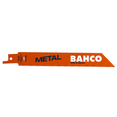 Bahco - Power Tools Accessories - Sandflex® Bi-metal Sabre Sawblade Set For Metal 18 Tpi 150mm - 5 Pcs/retail Pack | 3940-150-18-ST-5P
