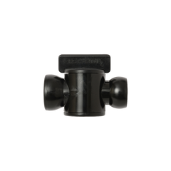 Precision Specialty Tools - LOC-LINE 1/2 INCH SYSTEM  IN-LINE  VALVE  (10 Pack) BLACK | 39854-BLK