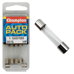 Champion - Fuses - Glass - - 1Amp | 3AG-1BL