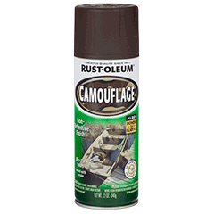 Rust-Oleum - Camouflage Dead-Flat Earth Brown - Spray 340g | 1918830