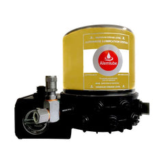 Alemlube - 12Vdc Pump With 1Kg Reservoir, With Controller, With Low Level Switch, 1 X Fixed Pump Element & Relief Valve | 3K.12TL.F