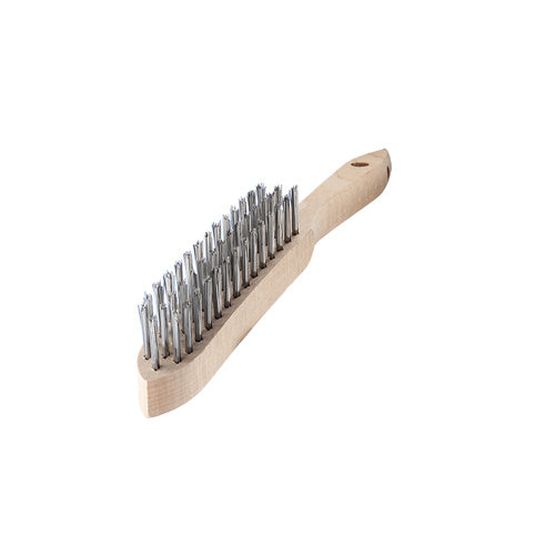 EHI - 3 Row Wooden Handle Welders Brush | 3RWHB
