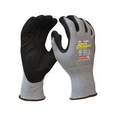 Maxisafe - Black Knight Dri-Grip Cut B Glove - Large - Pack Of 12 | GDG291-09-12