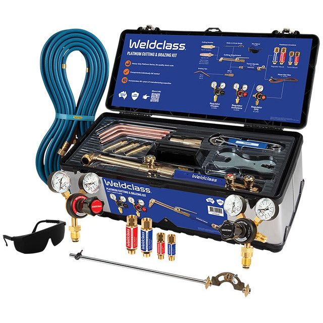 Weldclass - Kit PLATINUM Oxy/Acetylene Cutting & Brazing | 4-OXACK