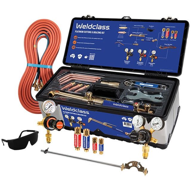 Weldclass - Kit PLATINUM Oxy/LPG Cutting & Brazing | 4-OXLPK