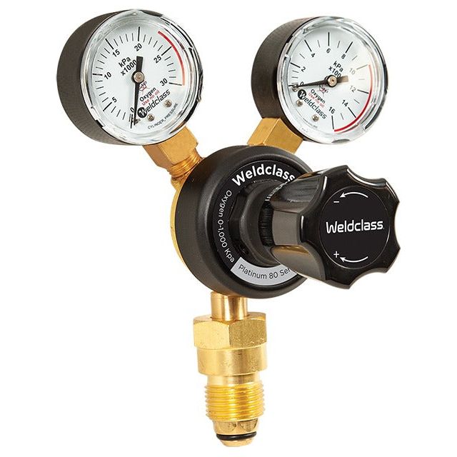 Weldclass - Regulator Oxygen PLATINUM 0-1,000 Kpa | 4-OXR1