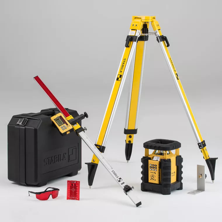 Stabila - Lar 350 Rotation Laser, 9-piece Set | 19111