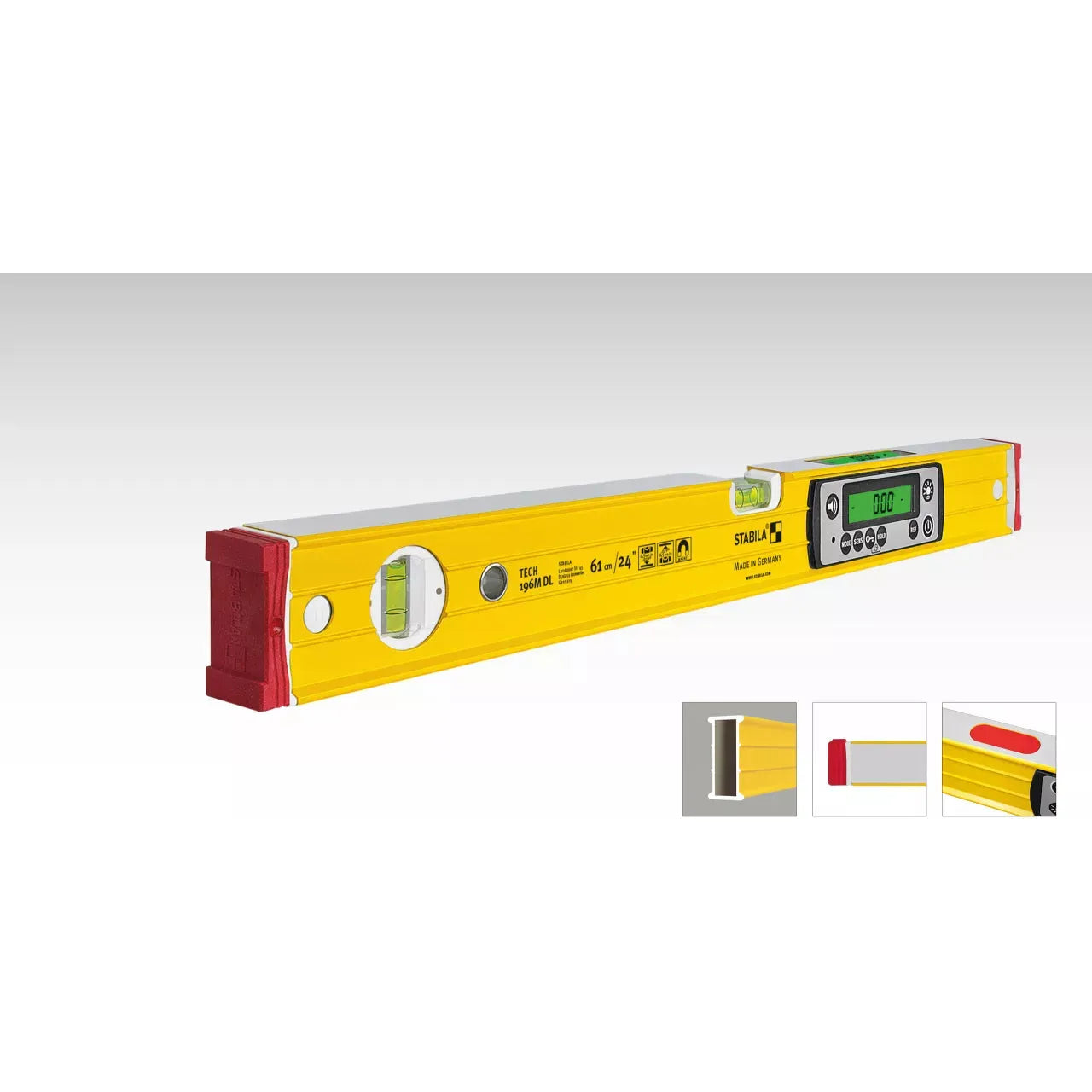 Stabila - Digital Spirit Level Tech 196m dl, 61 cm | 19823