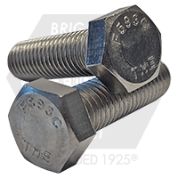 Brighton Best - 1/2"-13x3 1/2" (PT) UNC - IMPERIAL STAINLESS STEEL 304 HEX BOLTS | 400314