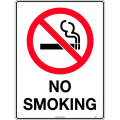 Uniform Safety Signs - 90x55mm - Self Adhesive - Pkt of 10 - No Smoking | 402SSA