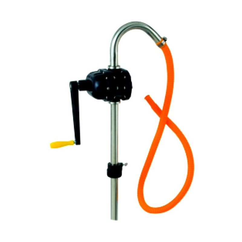 Alemlube - Stainless Steel And Ryton Bi-Lobe Drum Pump With Teflon Seals – Suits 60/20L Drums, 100L/Min | 4040