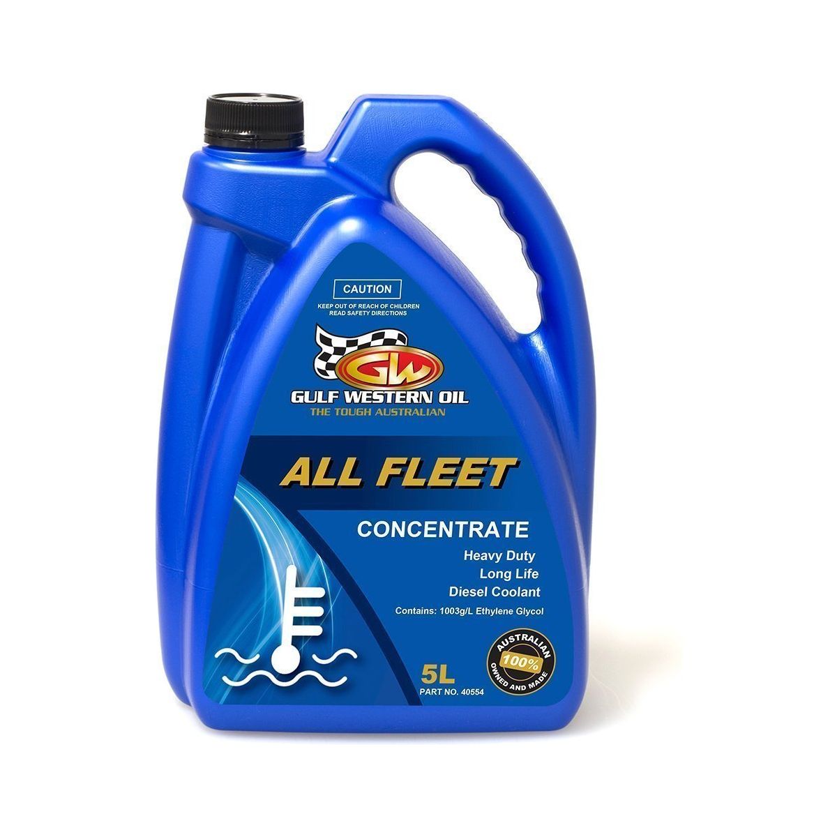 Gulf Western - All Fleet Hdd Concentrate Coolant 5L | 40554