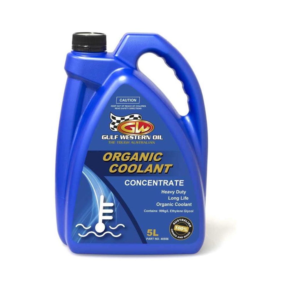 Gulf Western - Long Life Coolant Organic Concentrated Red 5lt | 40556